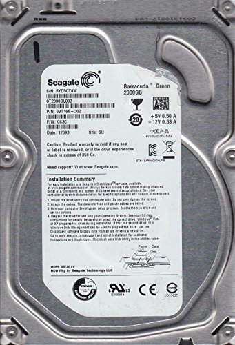 Seagate ST2000DL003 Barracuda Green Desktop HardDisk