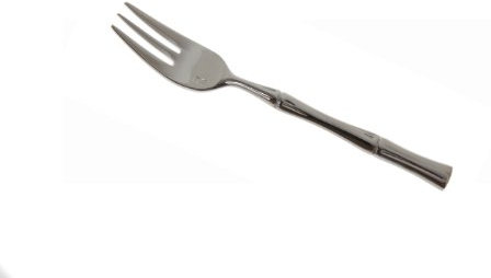 Fortessa Royal Pacific 18/10 Stainless Steel Flatware Appetizer/Cake Fork, Set of 12, Silver