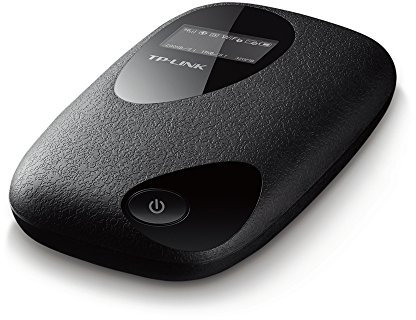 TP-LINK M5350 3G Mi-Fi Hotspot, High Speed Wi-Fi Unlocked Modem (HSPA+, 21.6 Mbps, 2000 mAh Internal Battery and LED Display)