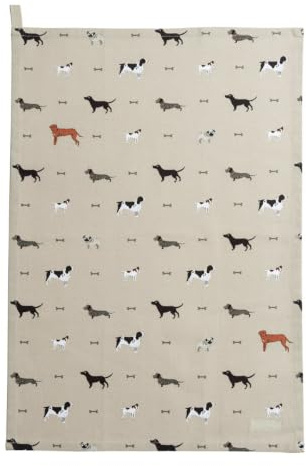 Sophie Allport Woof Tea Towel