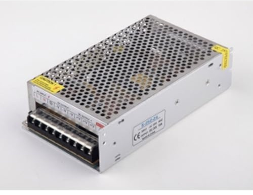 YourLed Fuente de Alimentación Conmutada 24V 10A 240W Regulable 21-27V DC Carcasa Metálica S-250-24
