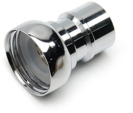 MroMax Brass Faucet Tap Quick Connector G1/2 Female Thread Hose Pipe Socket Adapter Fitting for Dishwasher Washing Machine 1Pcs