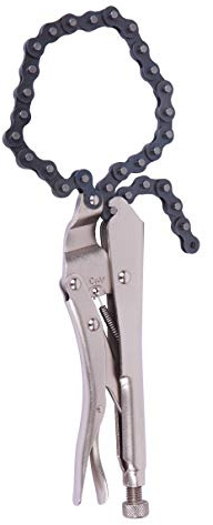 WORKPRO Pinza di bloccaggio per catena, 48,3 cm, facile blocco e rilascio (1 paio)