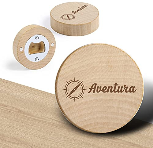 GRAVURE CONCEPT Décapsuleur Personnalisable - Idée Cadeau - SHERRY | Ouvre Bouteille En Bambou Personnalisable - Finition premium - Personnalisation sur mesure - Qualité garantie - Durable