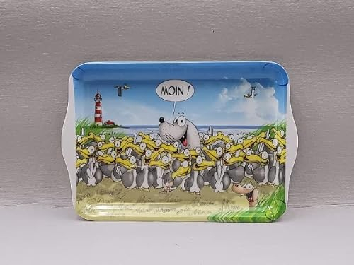 Hösti Tablett Melamin Robbi Moin ca.21x14,5cm