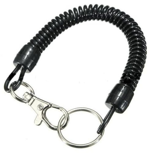 The Keeper - Puntatore metallico per rilevare i metalli, con puntatore portatile, con filo retrattile, accessorio per lo sbarramento della caccia al tesoro (Pinpointer non incluso)