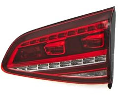 EDA PREMIUM auto Rückleuchte, Rücklicht, Heckleuchte Rechts 5G0945308F passend für VW GOLF VII 2012-2017, e-Golf, GTD, GTI, innen, ECE