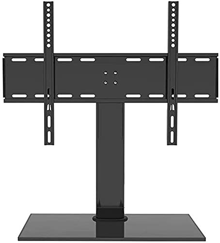 GHHVFEC Supporti per TV Supporti da Parete, staffe fisse per TV Piatte e Curve, Supporto da Tavolo Universale con Base in Vetro per la Maggior Parte dei TV LED OLED da 32 a 65 Pollici, Max
