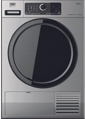 Beko Professional AWZ 9HPS/PRO BP Sèche-linge pompe à chaleur Argent Capacité 9 kg 84,9 x 59,9 x 65,6 cm 44 kg Tambour Inox