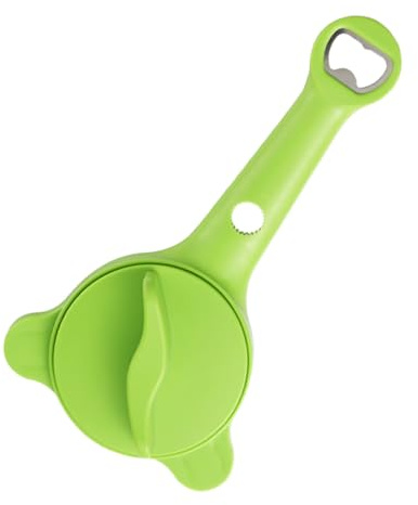 Apribarattoli 4 in 1 - Afferra Saldamente i Coperchi, Strumento per Aprire Lattine da 24cm, Dispositivo Multiuso per Tappi, Accessorio Solido in e ABS, per Anziani e Mani Deboli