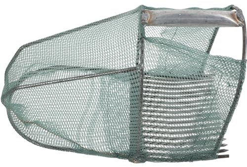 NULYLU Recolector de Arándanos de 16 Dientes con Mango Ergonómico, Pala Manual para Recoger Frutas, Herramienta Ligera para Jardín y Cosecha Fácil sin Dañar Plantas, Cesta Recolectora