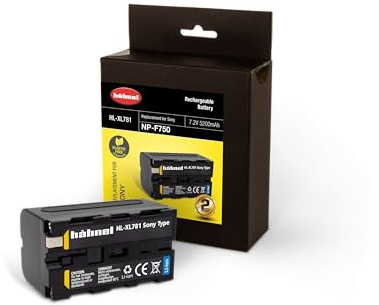 Hahnel HL-XL782 Li-Ion Battery for Sony Type L Series Camcorder - Batería/Pila recargable (Litio-Ion, 4000 mAh, 7.2 V)