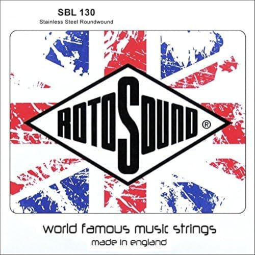Rotosound Saiten für E-Bass STAINLESS Einzelsaiten SWING 66 .135w/3,43mm wound SBL135