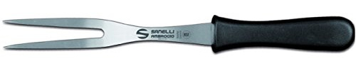 Sanelli Ambrogio Supra Forchettone Cucina, Curvo, 30 cm, Acciaio Inox, Grigio