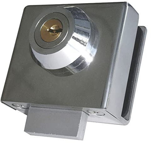 WOLFPACK LINEA PROFESIONAL - Cerradura Cbm 2004 Puerta Cristal Llave Plana