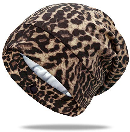 OLESILK Seidenhaube Bonnet Beanie für Tag & Nacht, Seide/Modal Unisex
