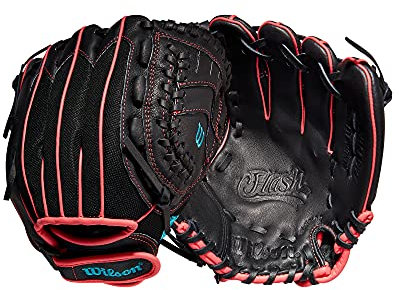 WILSON 2022 Flash Fastpitch Softball-Infield-Handschuh für Rechtshänder, 27,9 cm
