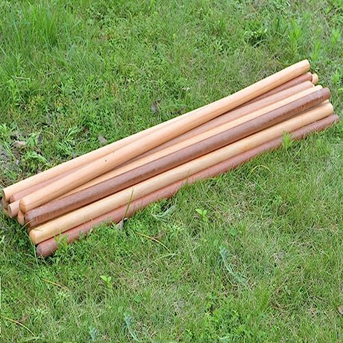 Manico for Pala in Legno, Manico for Falci Paesaggistiche, Manico for Pala in Legno for Ascia, Superficie Rivestita con Vernice Protettiva, Finitura Trasparente for L'abbellimento del Giardino (Size