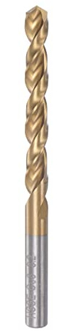 sourcing map M42 HSS Spiralbohrer Ø 8,2mm, Metallbohrer TiN-Beschichtung für stahl, Vergütungsstahl, Gusseisen, Metallbearbeitung | Hochgeschwindigkeitsstahl, 8 % Kobalt, gerade, Schaft für Edelstahl, Stahl, Aluminium, Metalllegierung