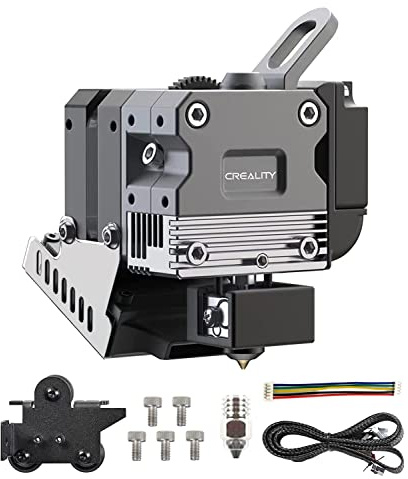 Creality Sprite Direct Drive Extruder Pro Kit, Ganzmetall-Extruder Upgrade Kit für Ender 3/Ender 3 v2/Ender 3 Pro/Ender 3 Max 3D-Drucker, Dual Gear Dual Fan Design, Unterstützt BL Touch/CR Touch