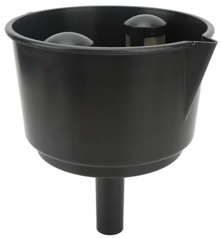 Embudo de Filtro de Aceite para Automóviles, Metal de Cuello Ancho, Portátil, Compatible con Coches, Motocicletas, Caravanas, SUV, Todoterrenos