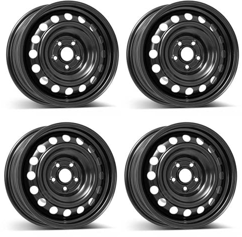 4x Alcar Stahlfelgen 4-7616 6.0Jx15 ET45 5x100 kompatibel mit Toyota Yaris
