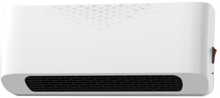 Termoventilador de pared 2000W con control remoto, ideal para calentar espacios y optimizar la circulación del aire.