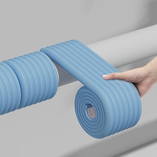Ducting Pipe Covering Tape 2M Long Tube Protector for Boiler Pipe/Cooker Hood Ducting/Hose Pipes/Extractor Fan Tubes/Air Vent Sewer Plumbing Hider C Size Color Options