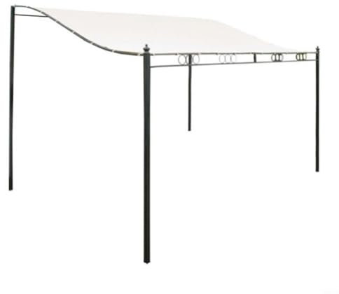 FUANA Copertura superiore a baldacchino parasole per gazebo, tettoia e riparo, pergola, padiglione, tetto, giardino, tettoia di ricambio per esterni, giardino, patio, padiglione, parasole (3 x 2,6 m)