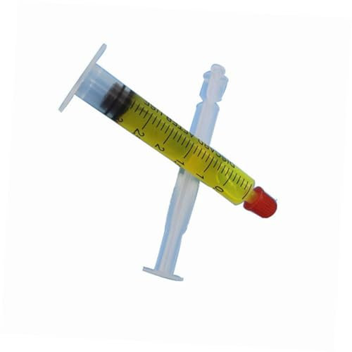 PRETYZOOM Tinte Fluorescente para Fugas de Aceite, Líquido Detector de Fugas para Aire Acondicionado Automotriz, 2 Piezas de 2,5ml