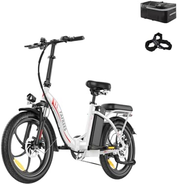 Fafrees F20+ 2025 Elektro-Faltrad 20 Zoll Fatbike, 36V/20AH Akku, 250W Motor, 140kg Tragekapazität | E-MTB 20°, 25km/h | Unisex Fahrrad