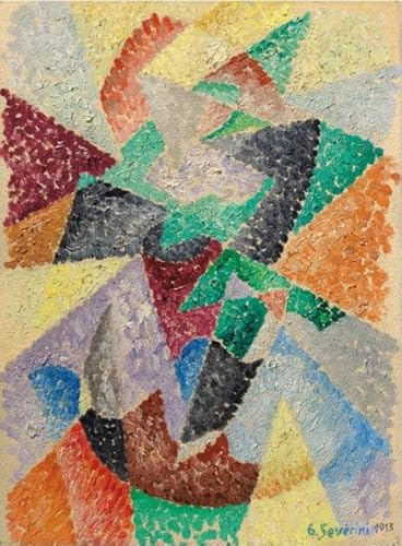 Gino Severini Danse de l ours – Stampa su tela su telaio in legno – immagine perfetta per decorazione da parete