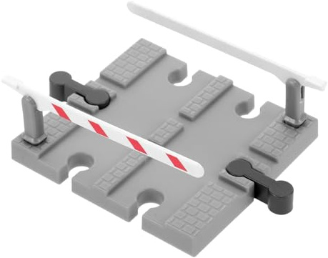 CIYODO The Tank Engine Toys Diy Railway Road Block Plastic Train Track Accessory Boys and Girls Playset Creative Track Building