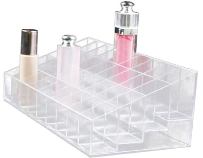 Organizador de Labiales de Abs Transparente 40 Espacios