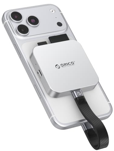 ORICO 4-in-1 Magnetic SD Card Reader for iPhone 15/16/17