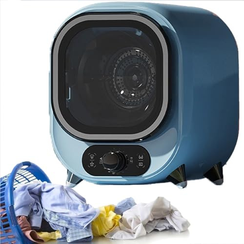 SèChe-Linge à Condensation Portable 450 W, Petit SèChe-Linge à Condensation D'Une Capacité De 0,8 Kg, Tambour En Acier Inoxydable,Pour Appartement Et Chambre D'éTudiant(D)