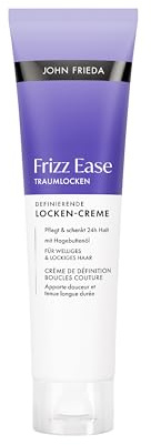 John Frieda Frizz Ease Traumlocken definierende Locken-Creme – Inhalt: 150 ml – Haartyp: gewelltes & gelocktes Haar - Geeignet für farbbehandeltes Haar