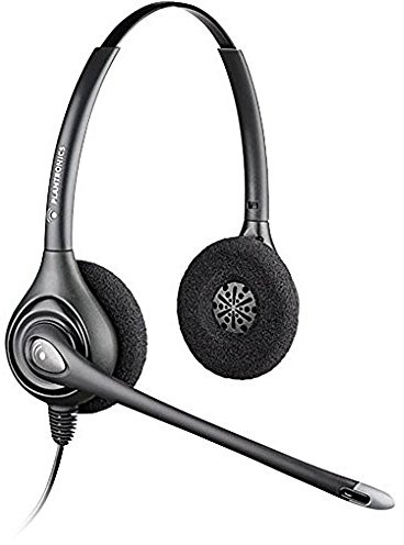 Plantronics D261N Binaural Stereo Headset Binaural Noise Cancelling Wideband USB Headset (Optimized to Support Office Communicator 2007) - EMEA