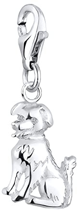 Elli Charm Damen Hund Tier Freund 925 Sterling Silber