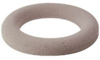 mosy Steckschaum-Ring, Durchm. 17 cm, Trockensteckschaum, Steckmasse, trocken, künstliche Blumen-Gestecke, Hochzeit, Tisch-Deko