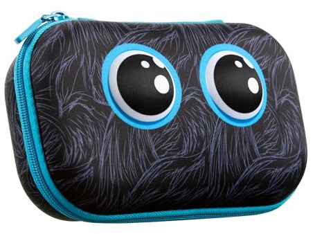 ZIPIT Beast Federmäppchen für Kinder, Federmäppchen für Schule, Organizer, Schwarz