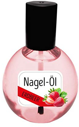 KM-Nails Nagelöl Erdbeere 80ml XXL Sondergröße Paraffin frei