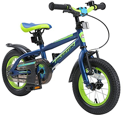 BIKESTAR Kinderfahrrad 12 Zoll für Mädchen und Jungen ab 3-4 Jahre | 12er Kinderrad Mountainbike | Fahrrad für Kinder | Risikofrei Testen