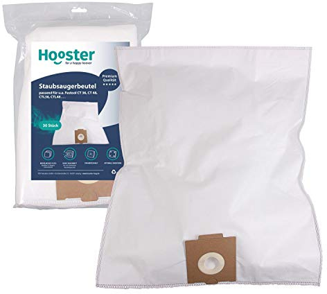 Hooster 30 Stück Staubsaugerbeutel passend für Festool CTM 36 EAC / CTM36EAC / CTM-36-EAC