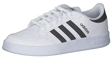 adidas Breaknet tennissko för män, Moln vit kärna svart kärna, 44 EU