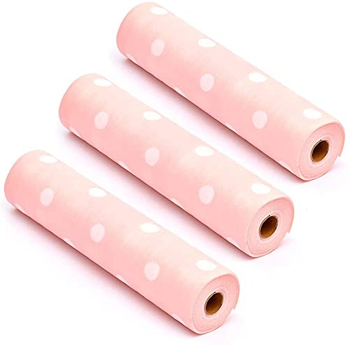 Shelf Drawer Liners, Non Adhesive, Anti-mildew Anti-bacterial Non-slip Waterproof Drawer Mat for Cupboard Refrigerator, 30x300cm, 3 Rolls