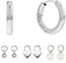 Calvin Klein Ohrhänger für Damen Kollektion HUGGIE GIFT SET - 35700001