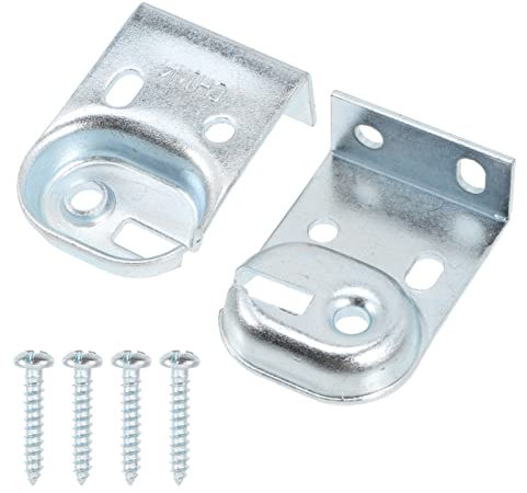 LIFKOME Roller Blind Brackets No Drilling Fitting Brackets for Window Blinds Parts