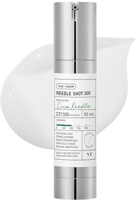 VT COSMETICS VT REEDLE SHOT 300, siero di microago Advanced Night Exosome, centella asiatica, acido ialuronico, propoli, rigenerazione