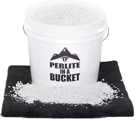 B2C Premium Perlite BUCKET 1L / 3L / 5L / 10L / 20L / 25L grade 1 to 6mm Hydroponics Soil Aeration (1 Litre Bucket)